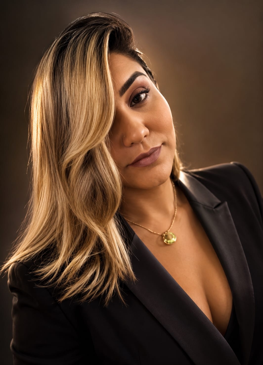 Retrato profissional de Bruna Braga, esteticista